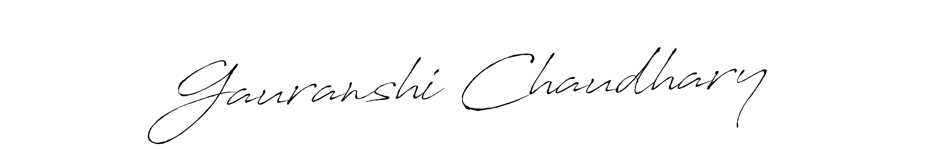 Make a short Gauranshi Chaudhary signature style. Manage your documents anywhere anytime using Antro_Vectra. Create and add eSignatures, submit forms, share and send files easily. Gauranshi Chaudhary signature style 6 images and pictures png