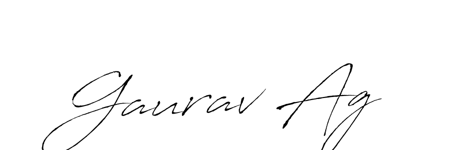 This is the best signature style for the Gaurav Ag name. Also you like these signature font (Antro_Vectra). Mix name signature. Gaurav Ag signature style 6 images and pictures png