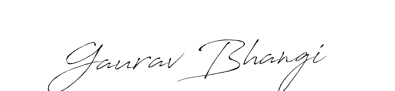 How to Draw Gaurav Bhangi signature style? Antro_Vectra is a latest design signature styles for name Gaurav Bhangi. Gaurav Bhangi signature style 6 images and pictures png