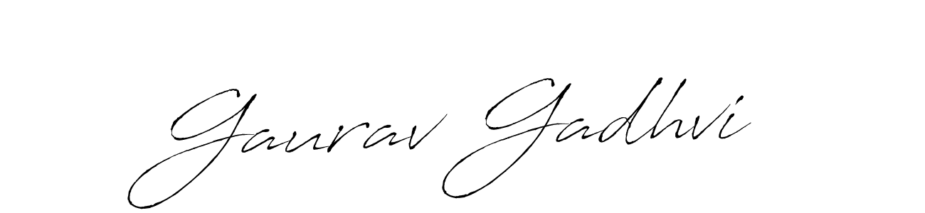Similarly Antro_Vectra is the best handwritten signature design. Signature creator online .You can use it as an online autograph creator for name Gaurav Gadhvi. Gaurav Gadhvi signature style 6 images and pictures png
