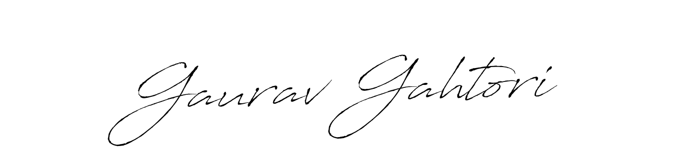 It looks lik you need a new signature style for name Gaurav Gahtori. Design unique handwritten (Antro_Vectra) signature with our free signature maker in just a few clicks. Gaurav Gahtori signature style 6 images and pictures png