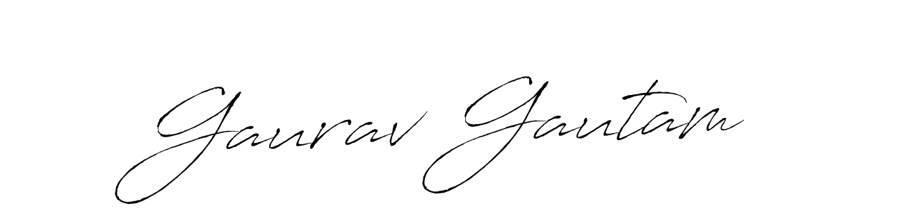 Use a signature maker to create a handwritten signature online. With this signature software, you can design (Antro_Vectra) your own signature for name Gaurav Gautam. Gaurav Gautam signature style 6 images and pictures png