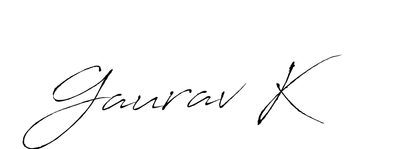 Make a beautiful signature design for name Gaurav K. Use this online signature maker to create a handwritten signature for free. Gaurav K signature style 6 images and pictures png