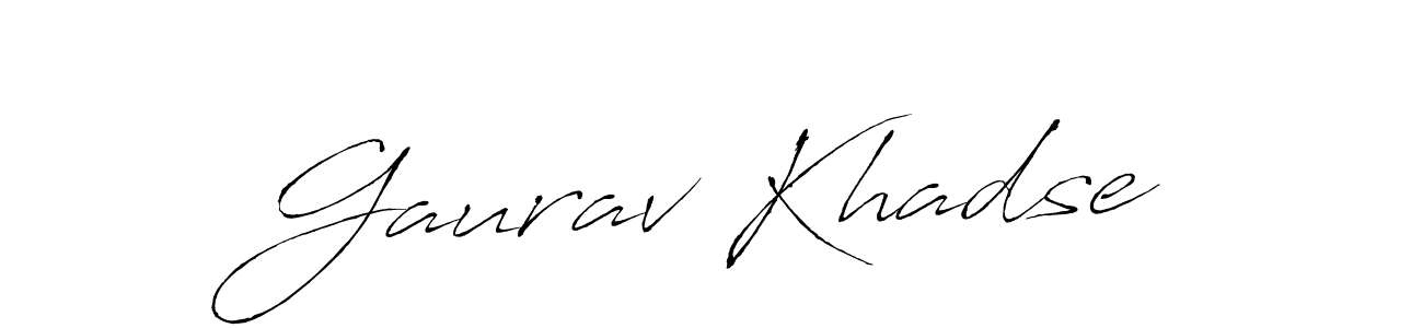 You can use this online signature creator to create a handwritten signature for the name Gaurav Khadse. This is the best online autograph maker. Gaurav Khadse signature style 6 images and pictures png