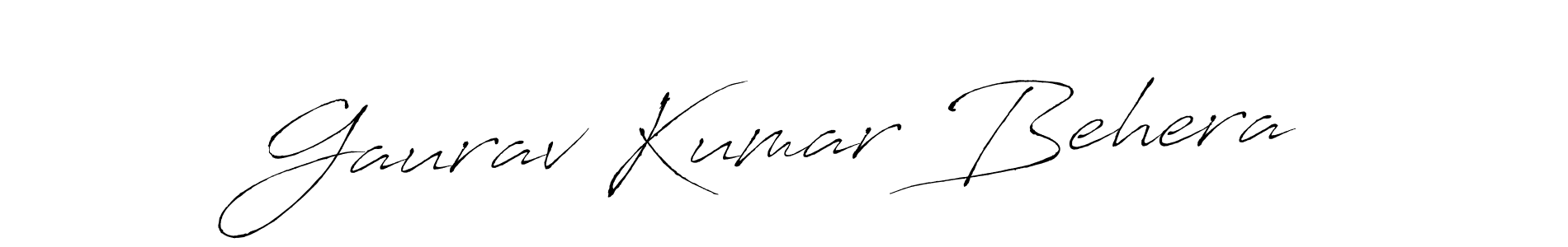 Also we have Gaurav Kumar Behera name is the best signature style. Create professional handwritten signature collection using Antro_Vectra autograph style. Gaurav Kumar Behera signature style 6 images and pictures png