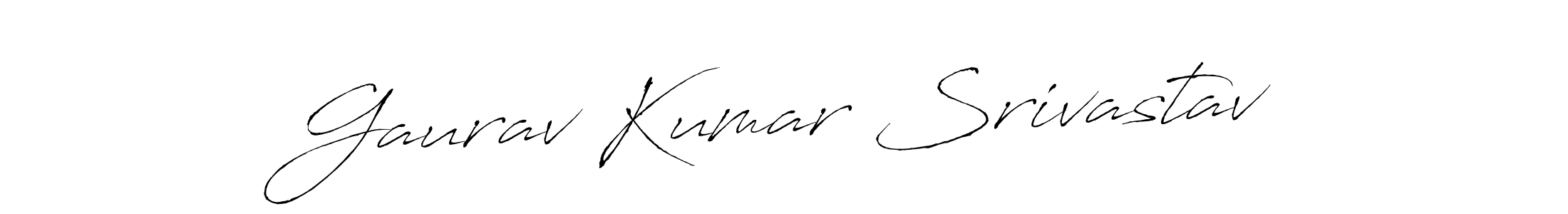 See photos of Gaurav Kumar Srivastav official signature by Spectra . Check more albums & portfolios. Read reviews & check more about Antro_Vectra font. Gaurav Kumar Srivastav signature style 6 images and pictures png