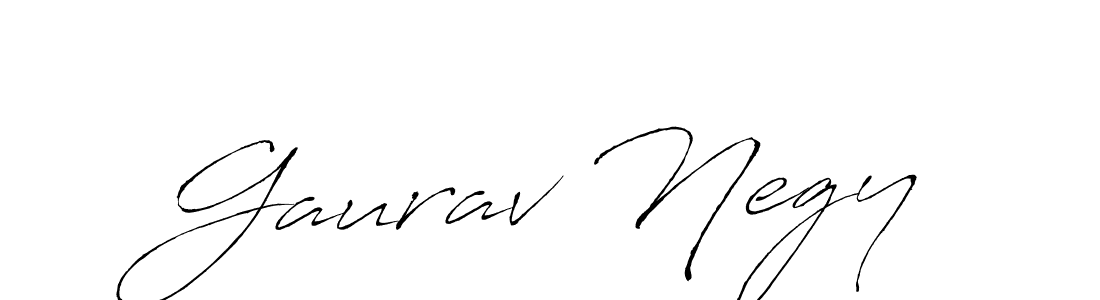 Also You can easily find your signature by using the search form. We will create Gaurav Negy name handwritten signature images for you free of cost using Antro_Vectra sign style. Gaurav Negy signature style 6 images and pictures png