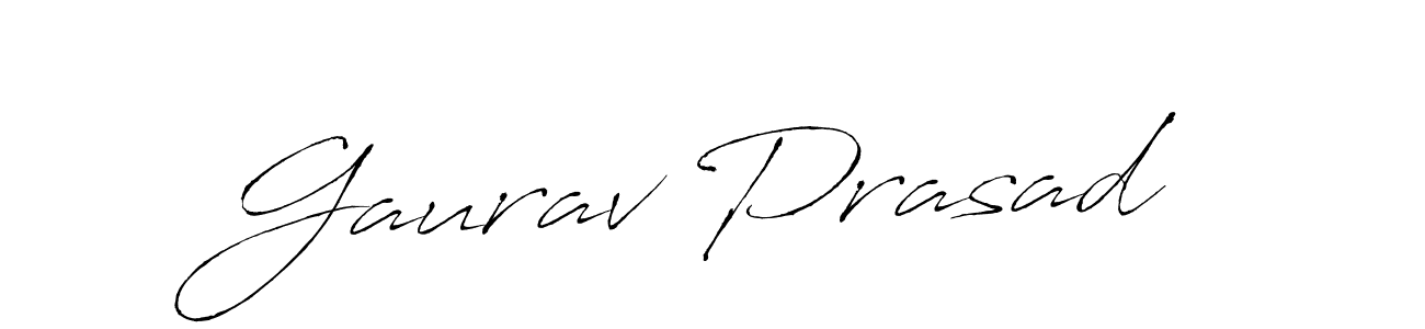 This is the best signature style for the Gaurav Prasad name. Also you like these signature font (Antro_Vectra). Mix name signature. Gaurav Prasad signature style 6 images and pictures png