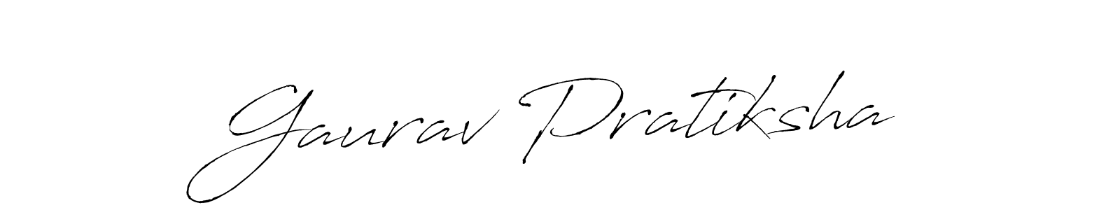 You should practise on your own different ways (Antro_Vectra) to write your name (Gaurav Pratiksha) in signature. don't let someone else do it for you. Gaurav Pratiksha signature style 6 images and pictures png