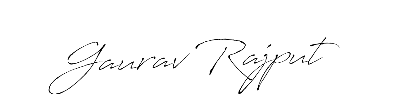 How to make Gaurav Rajput signature? Antro_Vectra is a professional autograph style. Create handwritten signature for Gaurav Rajput name. Gaurav Rajput signature style 6 images and pictures png