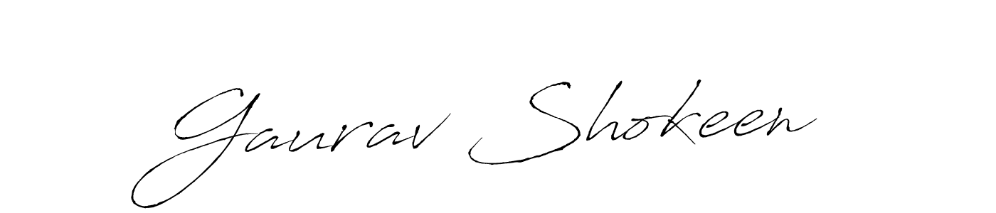How to Draw Gaurav Shokeen signature style? Antro_Vectra is a latest design signature styles for name Gaurav Shokeen. Gaurav Shokeen signature style 6 images and pictures png