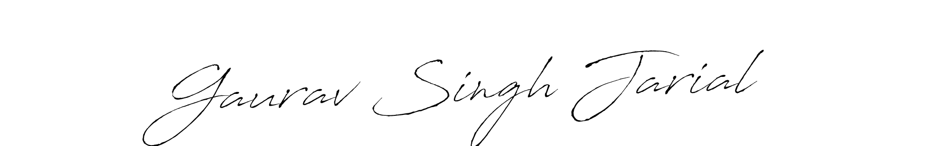 Also we have Gaurav Singh Jarial name is the best signature style. Create professional handwritten signature collection using Antro_Vectra autograph style. Gaurav Singh Jarial signature style 6 images and pictures png