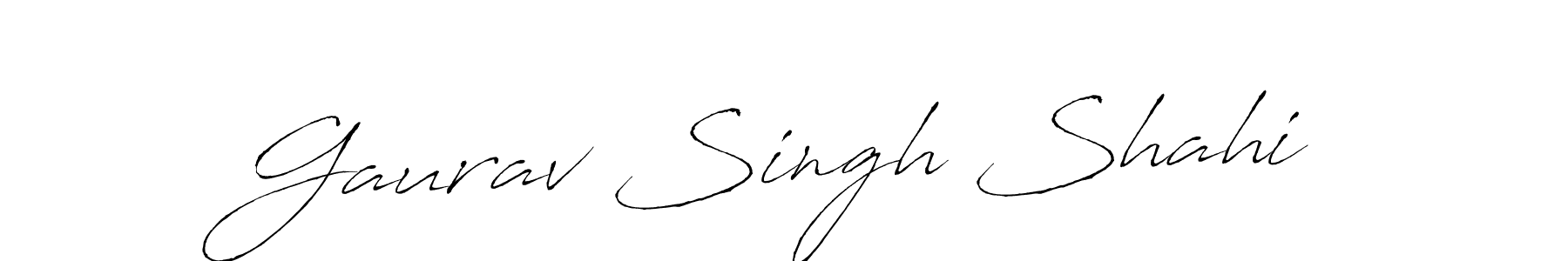 Use a signature maker to create a handwritten signature online. With this signature software, you can design (Antro_Vectra) your own signature for name Gaurav Singh Shahi. Gaurav Singh Shahi signature style 6 images and pictures png