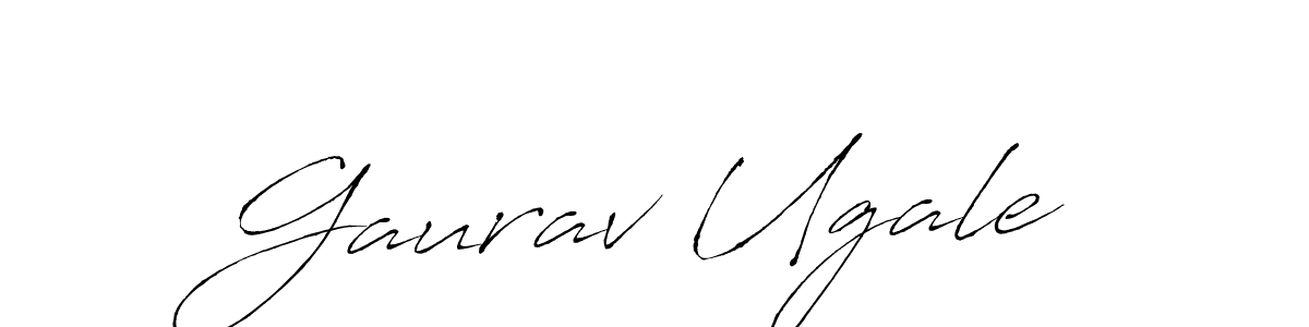 It looks lik you need a new signature style for name Gaurav Ugale. Design unique handwritten (Antro_Vectra) signature with our free signature maker in just a few clicks. Gaurav Ugale signature style 6 images and pictures png