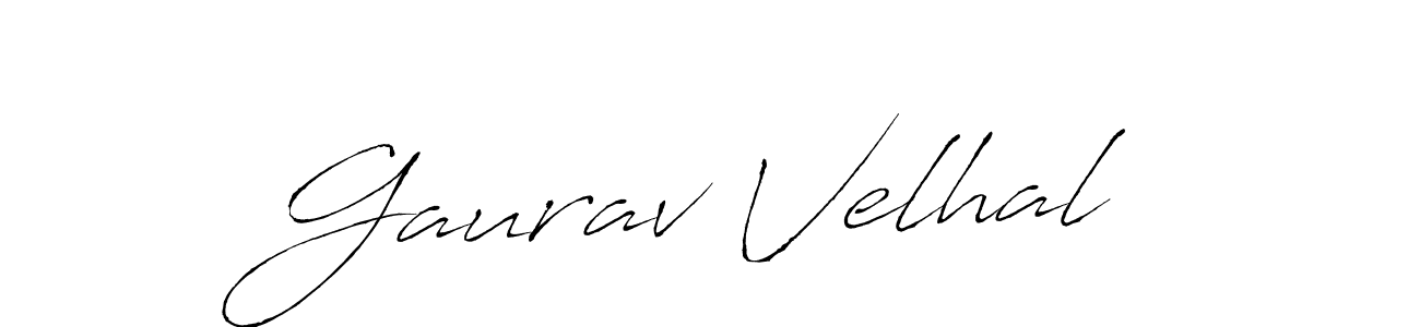 You can use this online signature creator to create a handwritten signature for the name Gaurav Velhal. This is the best online autograph maker. Gaurav Velhal signature style 6 images and pictures png