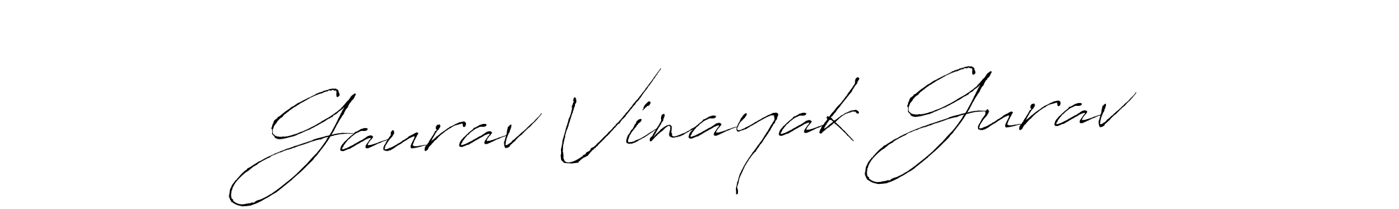 Make a beautiful signature design for name Gaurav Vinayak Gurav. Use this online signature maker to create a handwritten signature for free. Gaurav Vinayak Gurav signature style 6 images and pictures png