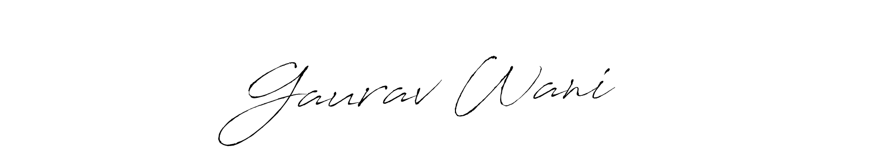 Antro_Vectra is a professional signature style that is perfect for those who want to add a touch of class to their signature. It is also a great choice for those who want to make their signature more unique. Get Gaurav Wani ❤️ name to fancy signature for free. Gaurav Wani ❤️ signature style 6 images and pictures png