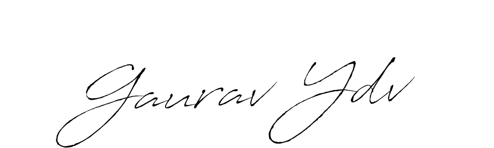 if you are searching for the best signature style for your name Gaurav Ydv. so please give up your signature search. here we have designed multiple signature styles  using Antro_Vectra. Gaurav Ydv signature style 6 images and pictures png