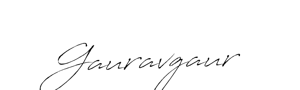 Make a beautiful signature design for name Gauravgaur. With this signature (Antro_Vectra) style, you can create a handwritten signature for free. Gauravgaur signature style 6 images and pictures png