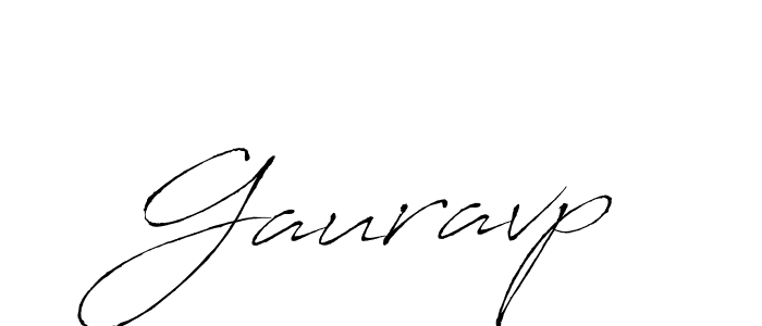 Design your own signature with our free online signature maker. With this signature software, you can create a handwritten (Antro_Vectra) signature for name Gauravp. Gauravp signature style 6 images and pictures png