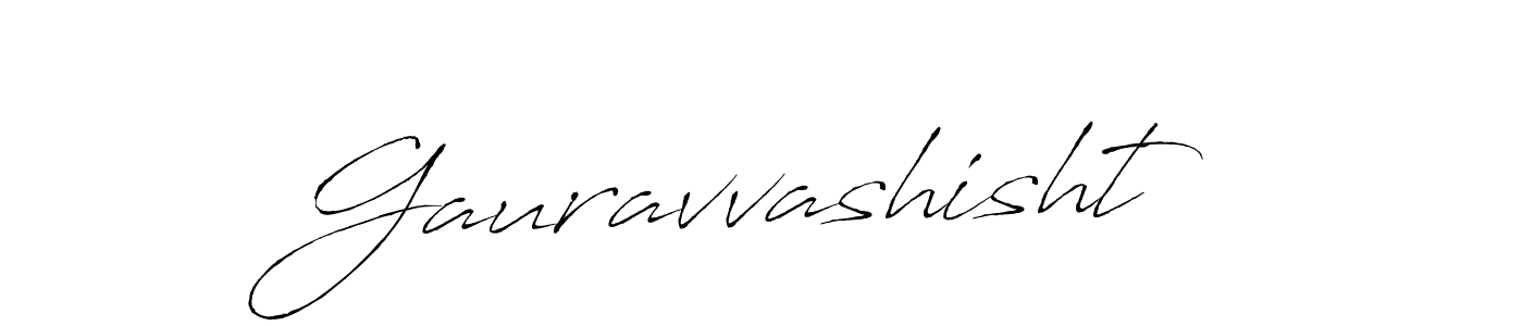 The best way (Antro_Vectra) to make a short signature is to pick only two or three words in your name. The name Gauravvashisht include a total of six letters. For converting this name. Gauravvashisht signature style 6 images and pictures png