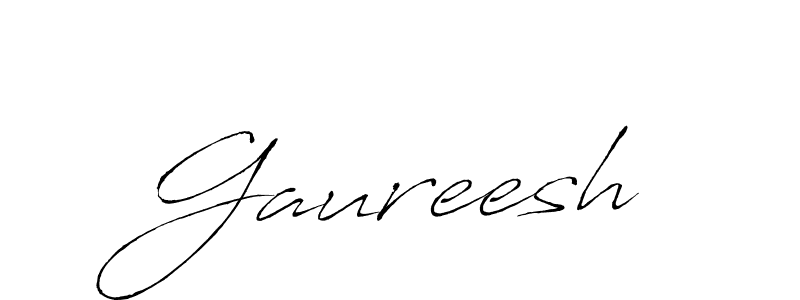 Design your own signature with our free online signature maker. With this signature software, you can create a handwritten (Antro_Vectra) signature for name Gaureesh. Gaureesh signature style 6 images and pictures png