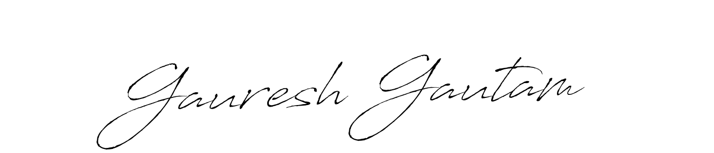 You can use this online signature creator to create a handwritten signature for the name Gauresh Gautam. This is the best online autograph maker. Gauresh Gautam signature style 6 images and pictures png