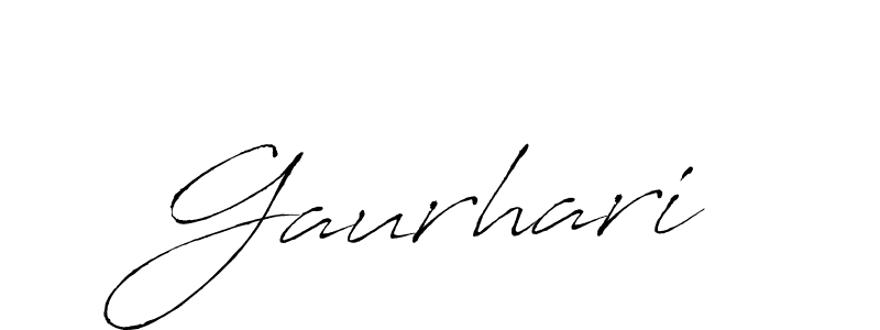 You should practise on your own different ways (Antro_Vectra) to write your name (Gaurhari) in signature. don't let someone else do it for you. Gaurhari signature style 6 images and pictures png