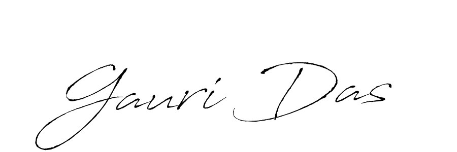Create a beautiful signature design for name Gauri Das. With this signature (Antro_Vectra) fonts, you can make a handwritten signature for free. Gauri Das signature style 6 images and pictures png