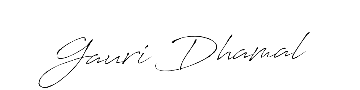Make a short Gauri Dhamal signature style. Manage your documents anywhere anytime using Antro_Vectra. Create and add eSignatures, submit forms, share and send files easily. Gauri Dhamal signature style 6 images and pictures png