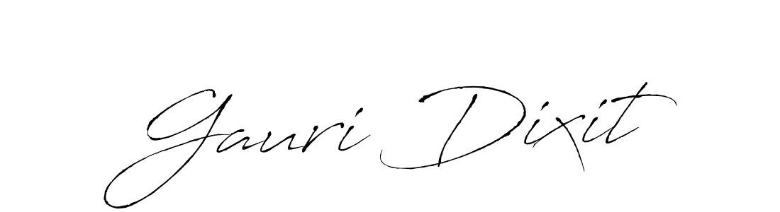 Also we have Gauri Dixit name is the best signature style. Create professional handwritten signature collection using Antro_Vectra autograph style. Gauri Dixit signature style 6 images and pictures png