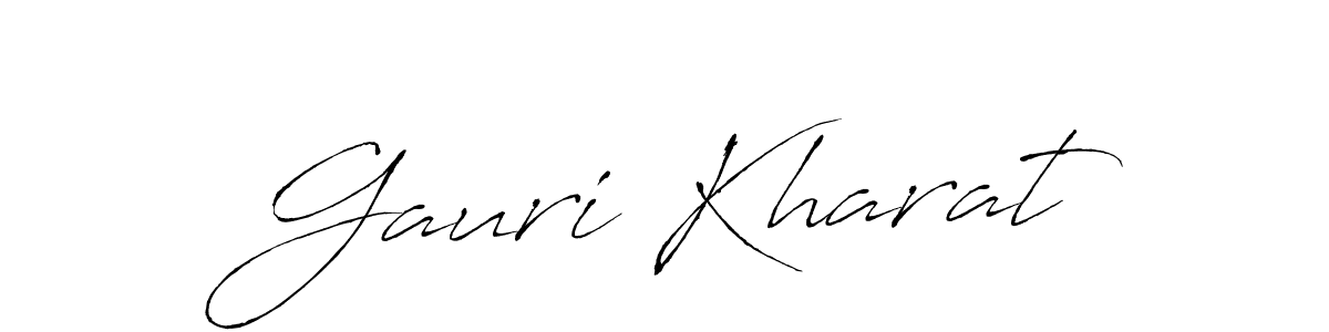 Once you've used our free online signature maker to create your best signature Antro_Vectra style, it's time to enjoy all of the benefits that Gauri Kharat name signing documents. Gauri Kharat signature style 6 images and pictures png