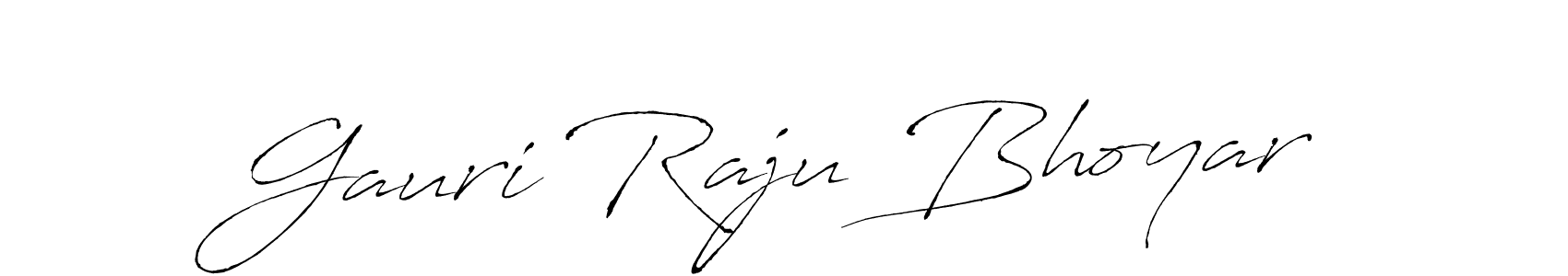 Also You can easily find your signature by using the search form. We will create Gauri Raju Bhoyar name handwritten signature images for you free of cost using Antro_Vectra sign style. Gauri Raju Bhoyar signature style 6 images and pictures png