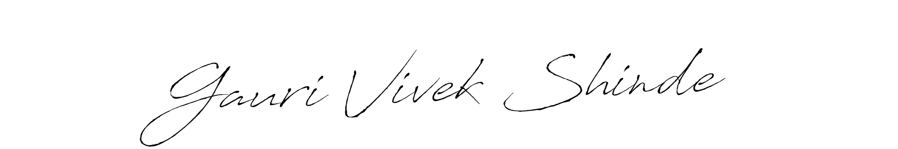 Use a signature maker to create a handwritten signature online. With this signature software, you can design (Antro_Vectra) your own signature for name Gauri Vivek Shinde. Gauri Vivek Shinde signature style 6 images and pictures png