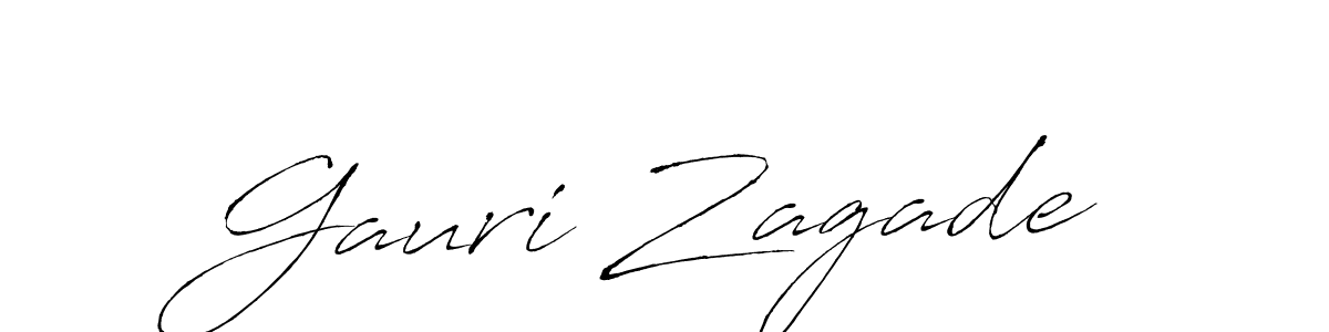 Here are the top 10 professional signature styles for the name Gauri Zagade. These are the best autograph styles you can use for your name. Gauri Zagade signature style 6 images and pictures png