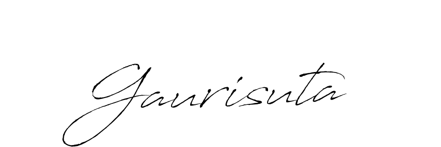 Also we have Gaurisuta name is the best signature style. Create professional handwritten signature collection using Antro_Vectra autograph style. Gaurisuta signature style 6 images and pictures png