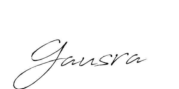 How to make Gausra signature? Antro_Vectra is a professional autograph style. Create handwritten signature for Gausra name. Gausra signature style 6 images and pictures png