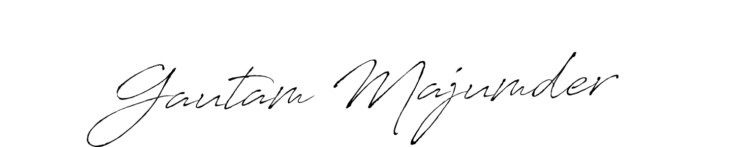 This is the best signature style for the Gautam Majumder name. Also you like these signature font (Antro_Vectra). Mix name signature. Gautam Majumder signature style 6 images and pictures png