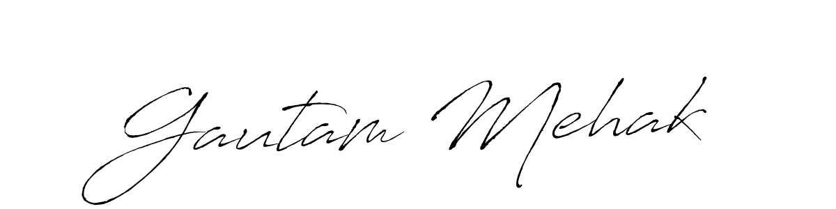 Also You can easily find your signature by using the search form. We will create Gautam Mehak name handwritten signature images for you free of cost using Antro_Vectra sign style. Gautam Mehak signature style 6 images and pictures png