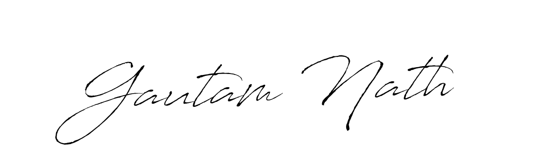 The best way (Antro_Vectra) to make a short signature is to pick only two or three words in your name. The name Gautam Nath include a total of six letters. For converting this name. Gautam Nath signature style 6 images and pictures png