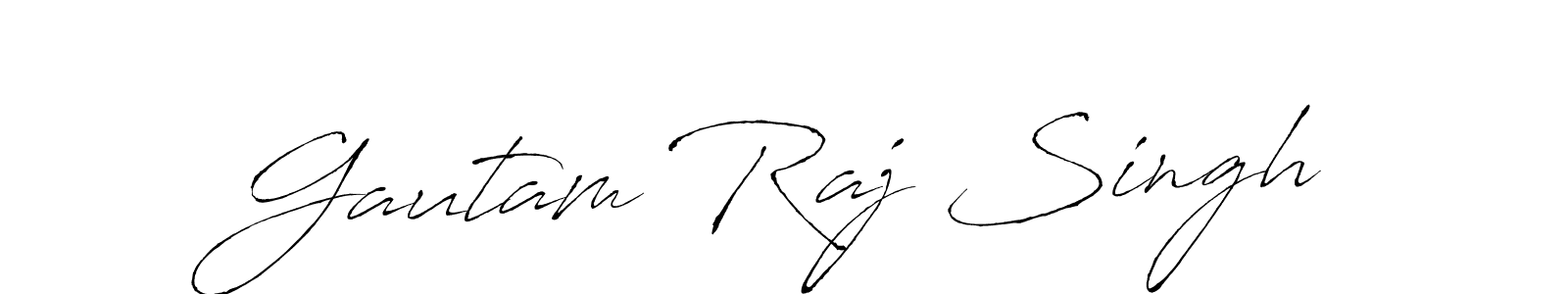 How to make Gautam Raj Singh signature? Antro_Vectra is a professional autograph style. Create handwritten signature for Gautam Raj Singh name. Gautam Raj Singh signature style 6 images and pictures png