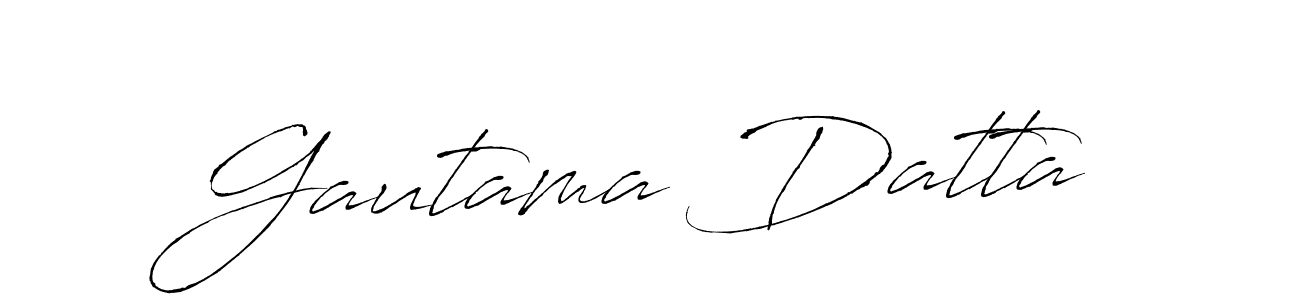 Antro_Vectra is a professional signature style that is perfect for those who want to add a touch of class to their signature. It is also a great choice for those who want to make their signature more unique. Get Gautama Datta name to fancy signature for free. Gautama Datta signature style 6 images and pictures png