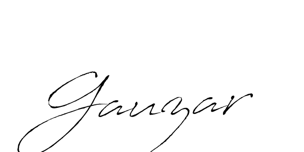Make a beautiful signature design for name Gauzar. Use this online signature maker to create a handwritten signature for free. Gauzar signature style 6 images and pictures png