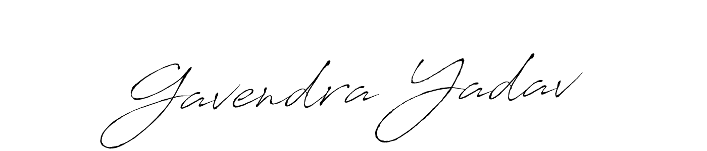 Use a signature maker to create a handwritten signature online. With this signature software, you can design (Antro_Vectra) your own signature for name Gavendra Yadav. Gavendra Yadav signature style 6 images and pictures png