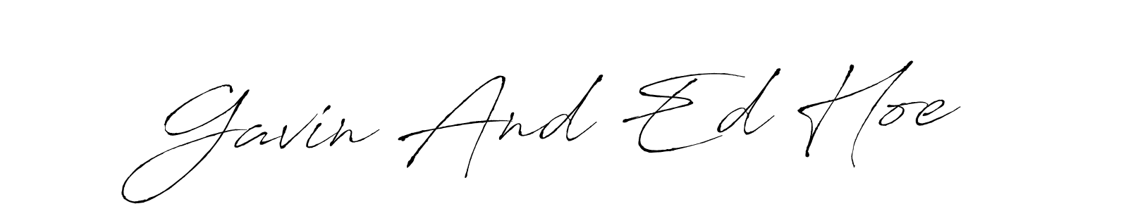 if you are searching for the best signature style for your name Gavin And Ed Hoe. so please give up your signature search. here we have designed multiple signature styles  using Antro_Vectra. Gavin And Ed Hoe signature style 6 images and pictures png