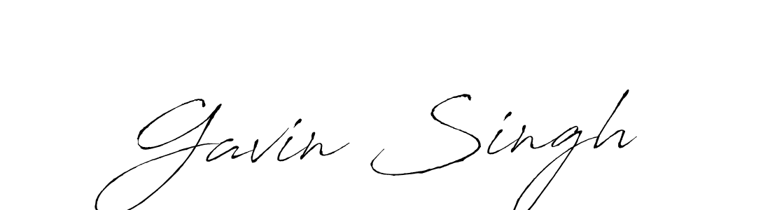 How to make Gavin Singh signature? Antro_Vectra is a professional autograph style. Create handwritten signature for Gavin Singh name. Gavin Singh signature style 6 images and pictures png