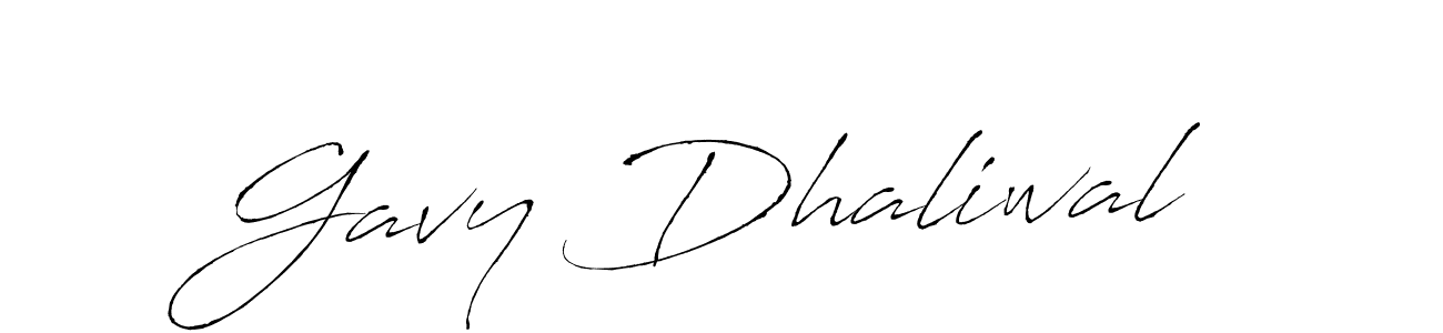 Gavy Dhaliwal stylish signature style. Best Handwritten Sign (Antro_Vectra) for my name. Handwritten Signature Collection Ideas for my name Gavy Dhaliwal. Gavy Dhaliwal signature style 6 images and pictures png