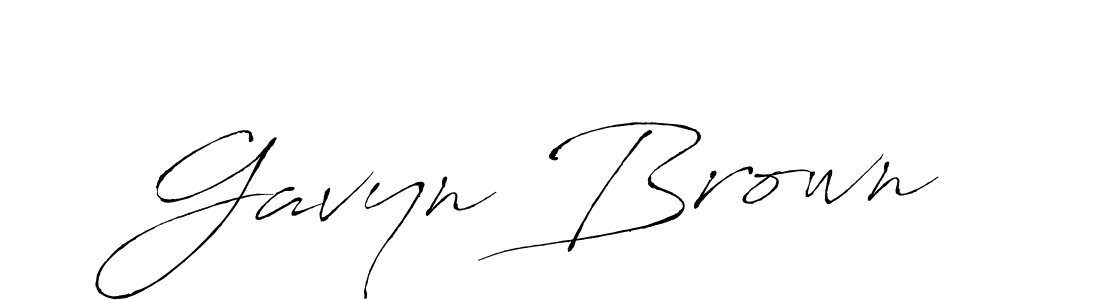 Also we have Gavyn Brown name is the best signature style. Create professional handwritten signature collection using Antro_Vectra autograph style. Gavyn Brown signature style 6 images and pictures png