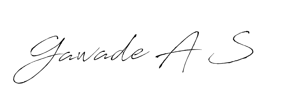 How to Draw Gawade A S signature style? Antro_Vectra is a latest design signature styles for name Gawade A S. Gawade A S signature style 6 images and pictures png