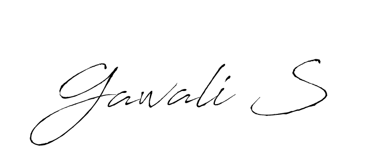 This is the best signature style for the Gawali S name. Also you like these signature font (Antro_Vectra). Mix name signature. Gawali S signature style 6 images and pictures png